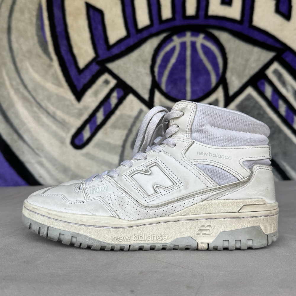 Size M7.5/W9 - New Balance‎ 650R White BB650RWW